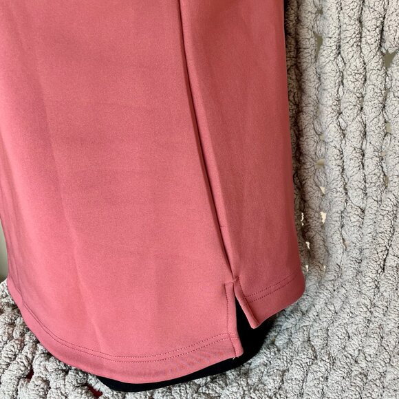 Levelwear Verve Rose Pink Textured Athleisure Top Large - Picture 10 of 13